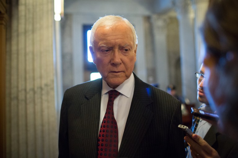 Senate Finance Committee Chairman Orrin Hatch wants the Obama administration to provide information about a secretive opt-out provision provided to health insurance companies on the federal exchange. (Graeme Jennings/Examiner)