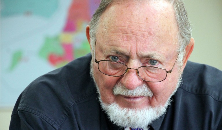 In this June 28, 2019, file photo, Rep. Don Young, answers a reporter's question after filing paperwork for reelection at the Alaska Division of Elections in Anchorage, Alaska.