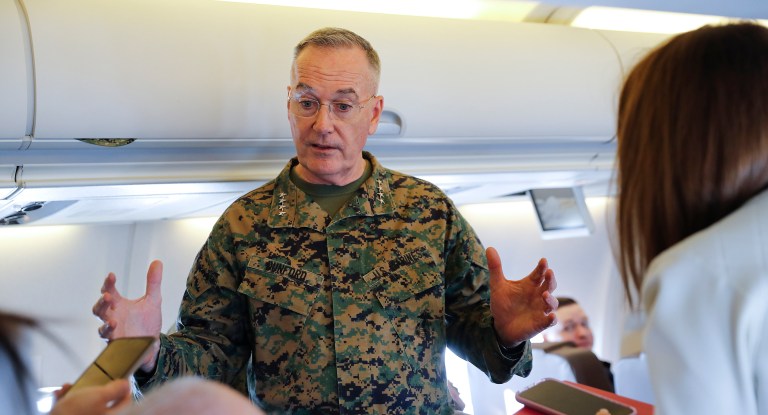 Top general denies report on US planning to leave 1K troops in Syria