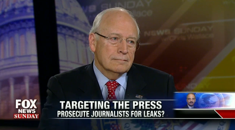 Dick Cheney worried that Edward Snowden may have an accomplice in the NSA