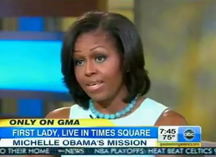 Michelle Obama: Obesity fight not Big Government