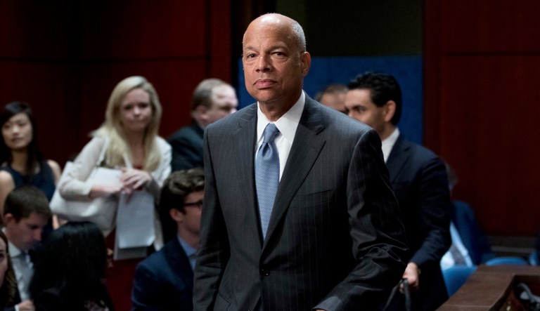 Former Homeland Security Secretary Jeh Johnson said, 