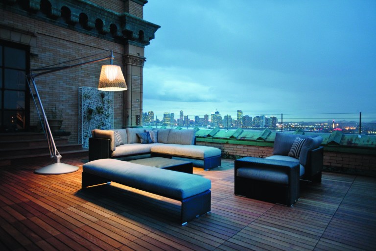 Indoor furniture styles head outdoors for fall living