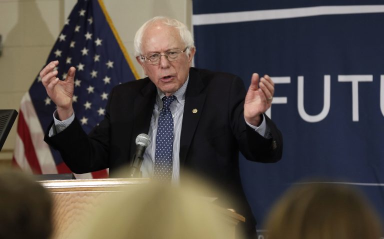 This week alone, Bernie Sanders raised $3 million, with $1.6 million coming since Wednesday. The average donation to the campaign just this week was $20. (AP Photo)