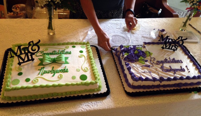 The Supreme Court decided Monday to hear a case involving a Colorado baker's refusal to design and make a cake for a same-sex marriage. (AP Photo/Alisha Green)