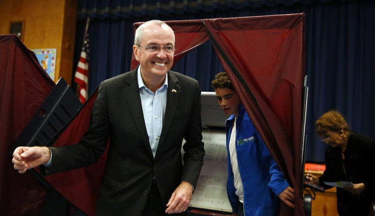 Murphy led in the polls and never looked back after winning the Democratic nomination in early June. (Bob Karp/The Daily Record via AP)