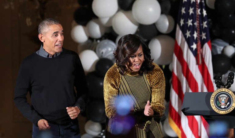 President Obama and first lady Michelle Obama will join former President Bill Clinton to campaign with Hillary Clinton at her final rally before Election Day in Philadelphia on Monday night. (AP Photo/Manuel Balce Ceneta)