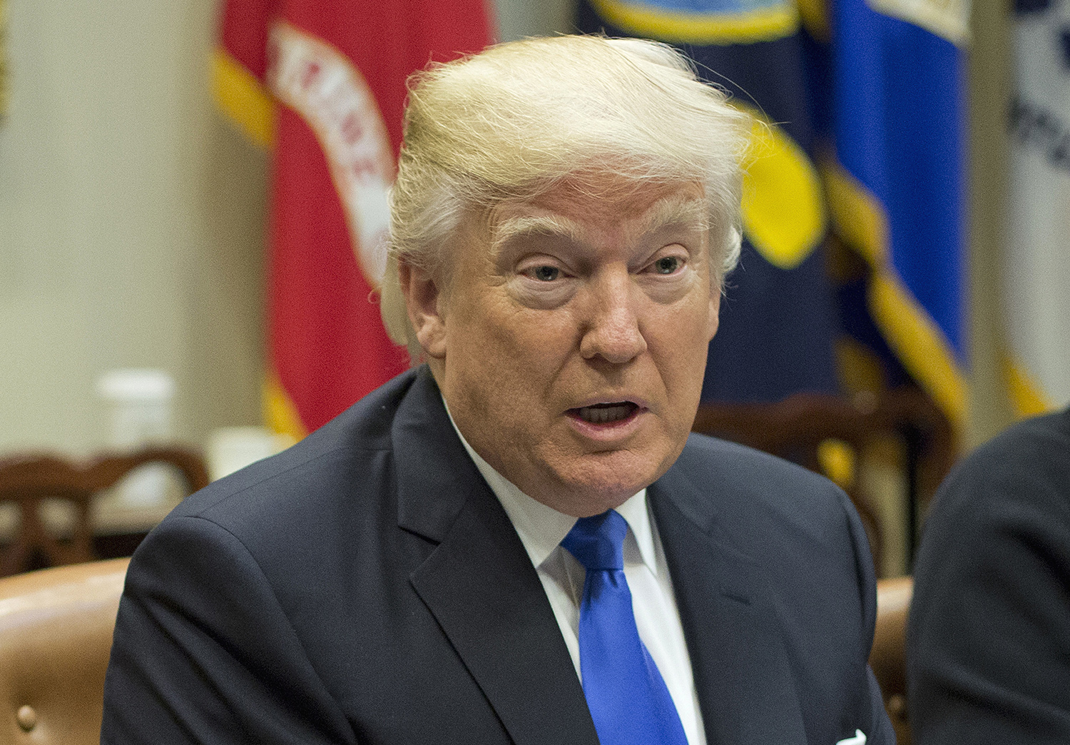 Trump appearing in court virtually to hear terms of protective order in Manhattan criminal indictment
