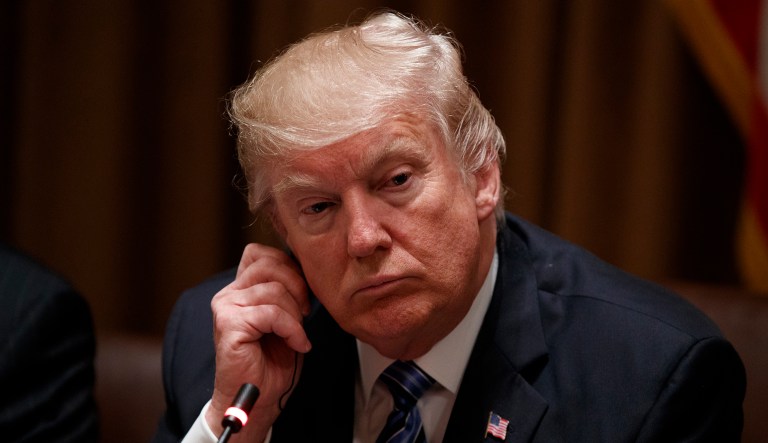 President Trump said Monday that 