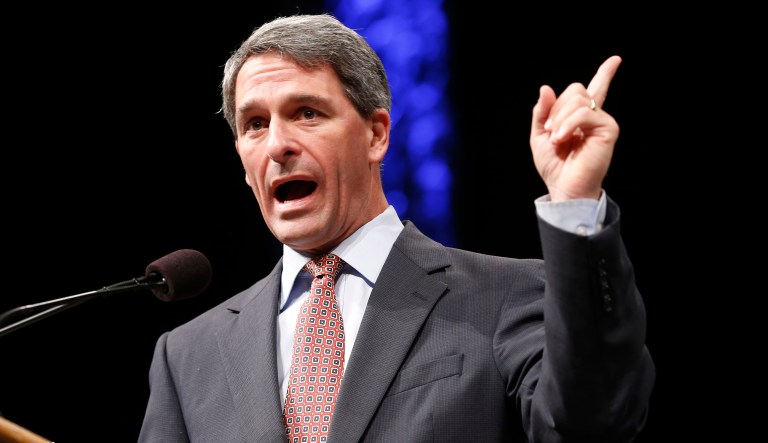 Cuccinelli is the president of the Senate Conservatives Fund and a former attorney general of Virginia. (AP Photo/Steve Helber)