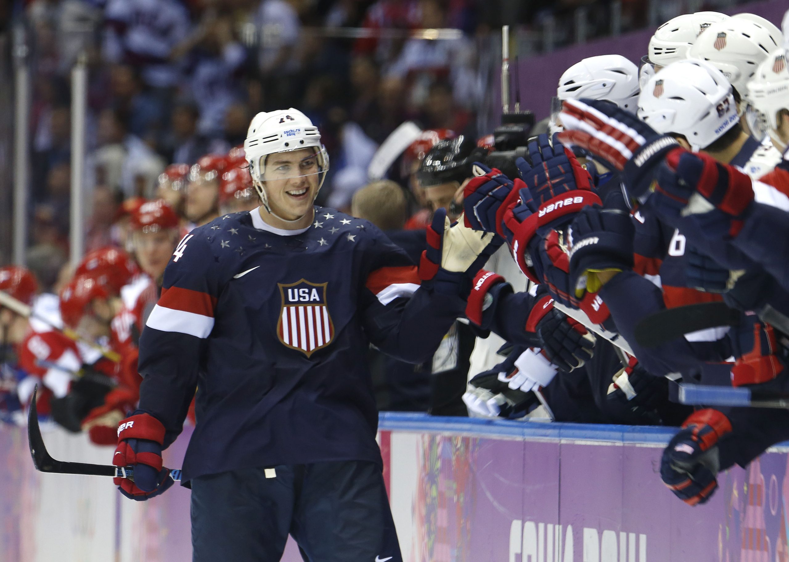 SOCHI SCENE: American moment