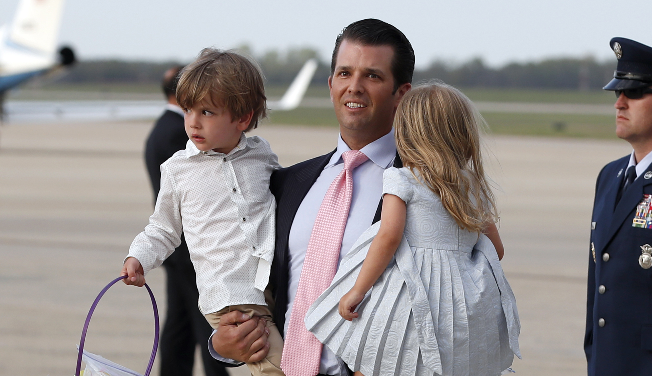 Trump’s grandchildren wear military, law enforcement costumes for Halloween