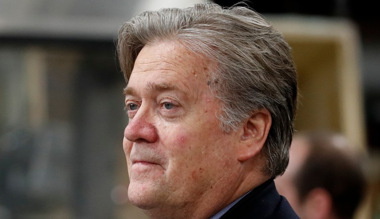 Some reports have suggested that Bannon is already preparing for war with the White House. (AP Photo/Carolyn Kaster, File)