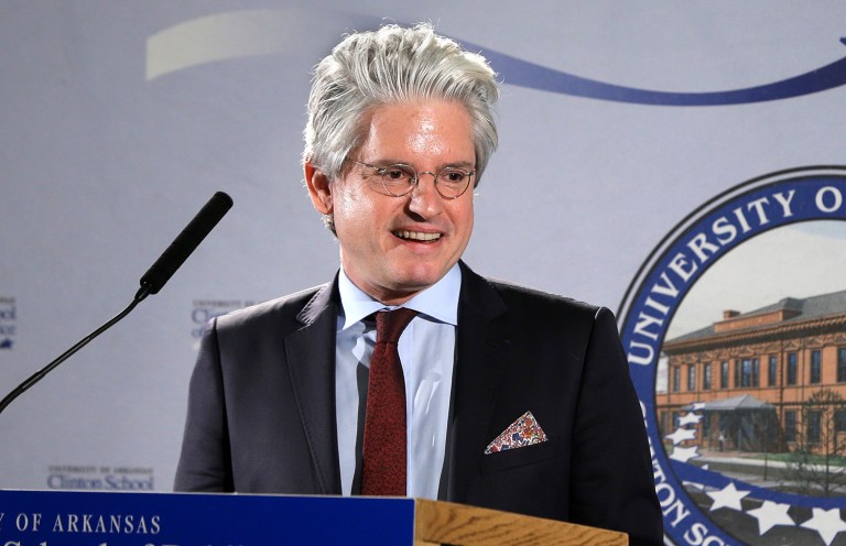 David Brock claimed that MSNBC is now under pressure to give favorable coverage to President-elect Trump. (AP Photo/Danny Johnston)