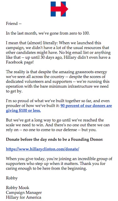 Pity Hillary: Campaign Claims Not to Have ‘A Lot of the Usual Resources’ of Other Candidates