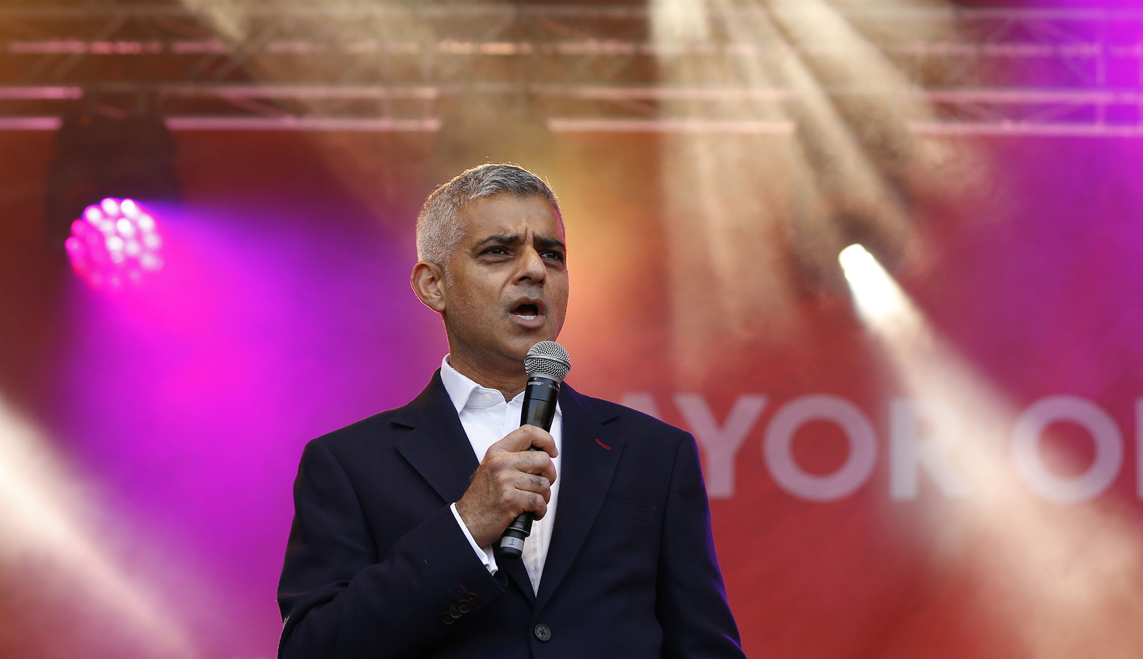 London Mayor Sadiq Khan: Londoners have made it clear Trump is not welcome