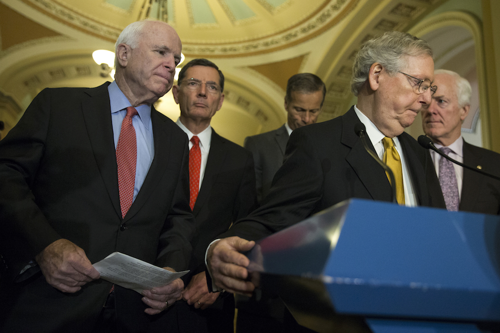 GOP twists itself into a pretzel over Trump