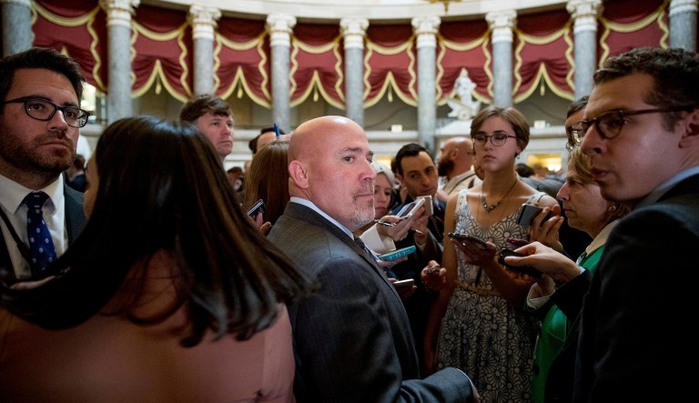 Several New York and New Jersey lawmakers, whose constituents disproportionately benefit from the break, said Tuesday that they were hoping to be offered some sort of deal. (AP Photo/Andrew Harnik)