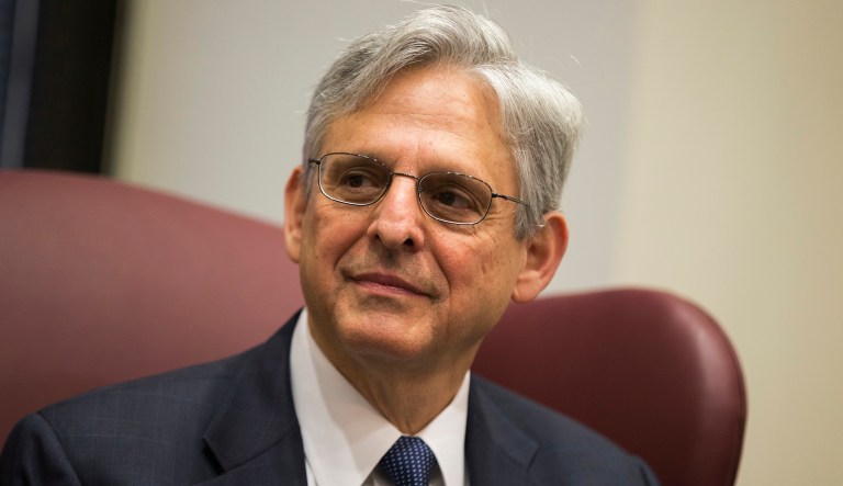 Republican and Democratic senators so far have an open mind about the possibility of appointing Judge Merrick Garland to lead the FBI after President Trump fired James Comey. (AP Photo/Evan Vucci, File)