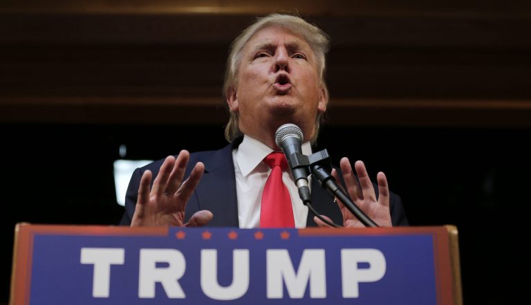 The group said having Trump on the show is only encouraging his 