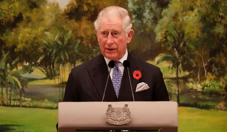 One of the problems cited by the prince in the letter, first published by the Daily Mail following its discovery in a public archive, included terrorism. (AP Photo/Yong Teck Lim)