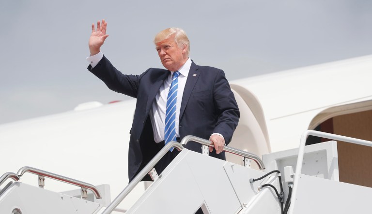 A senior administration official said Tuesday that President Trump will tout a tax reform plan in a speech in Indianapolis, geared toward spurring economic growth and providing relief to middle-class families. (AP Photo/Pablo Martinez Monsivais)