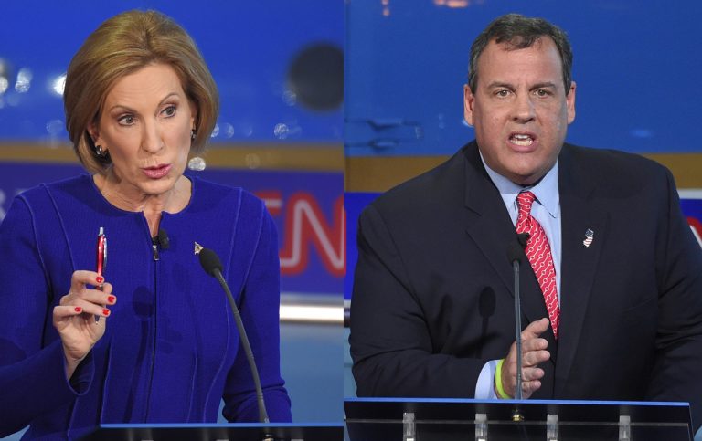 Christie interjected, calling on both candidates to return their attention to explaining how they would help middle-income earners in the U.S.Â (AP Photos)