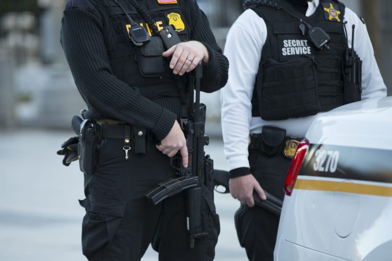 The officer was shot multiple times after leaving court by three black males, according to D.C. police. (AP Photo/Evan Vucci)