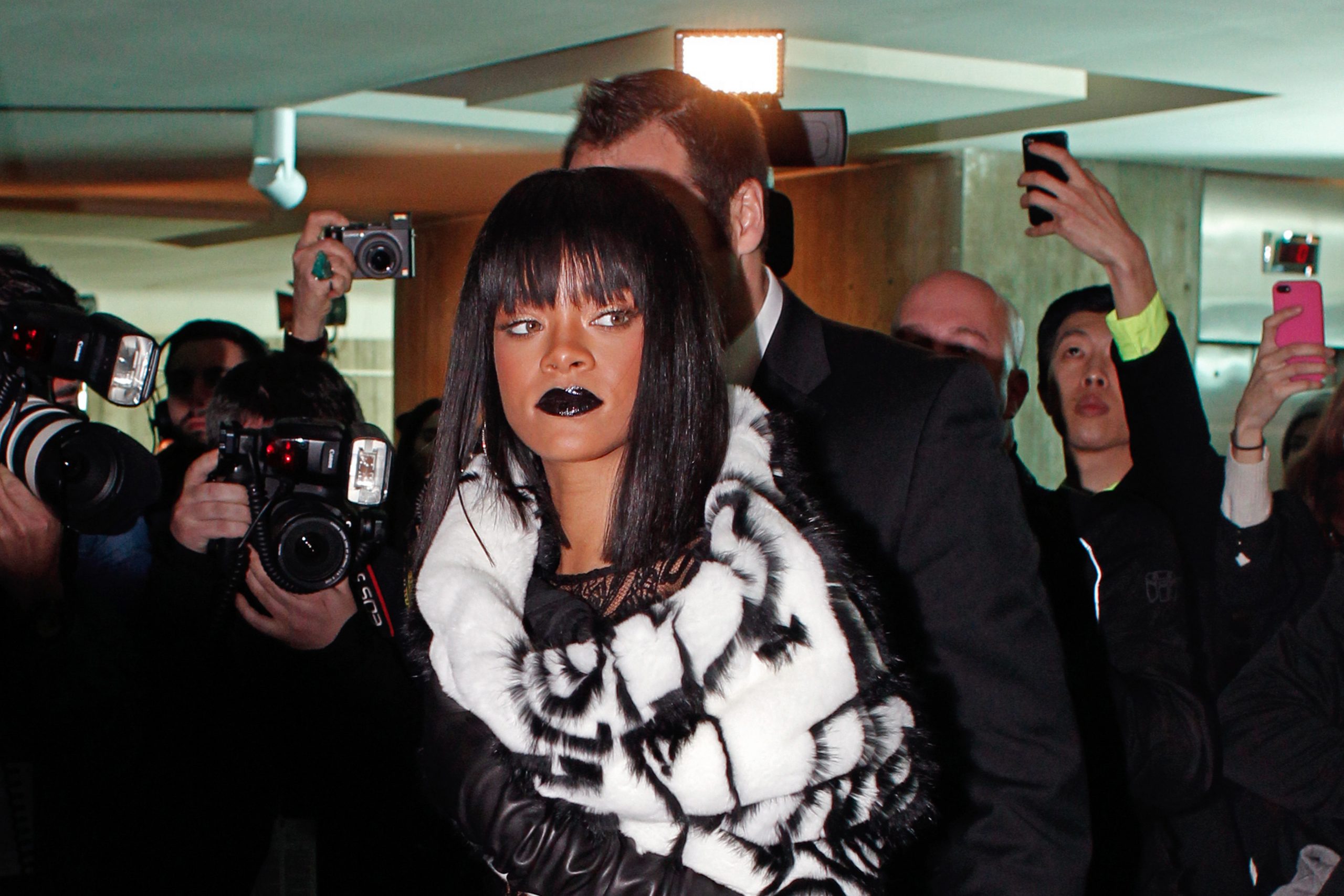 PARIS FASHION: Gaultier takes Rihanna into space