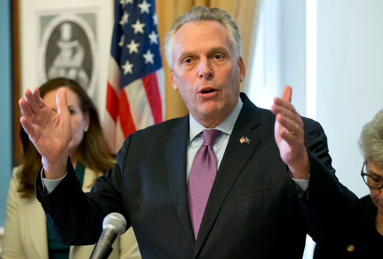 Here are six reasons why the GOP should not laugh at Terry McAuliffe's presidential rumblings. (AP Photo/Steve Helber)