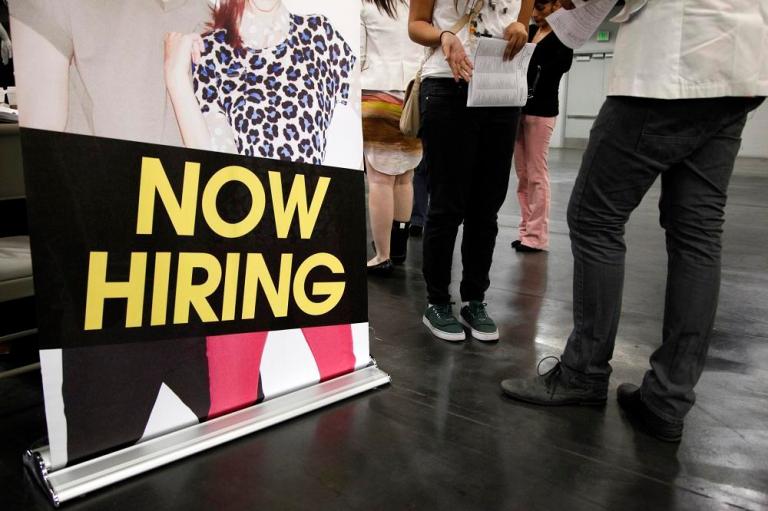Total jobless claims running at lowest level in 44 years