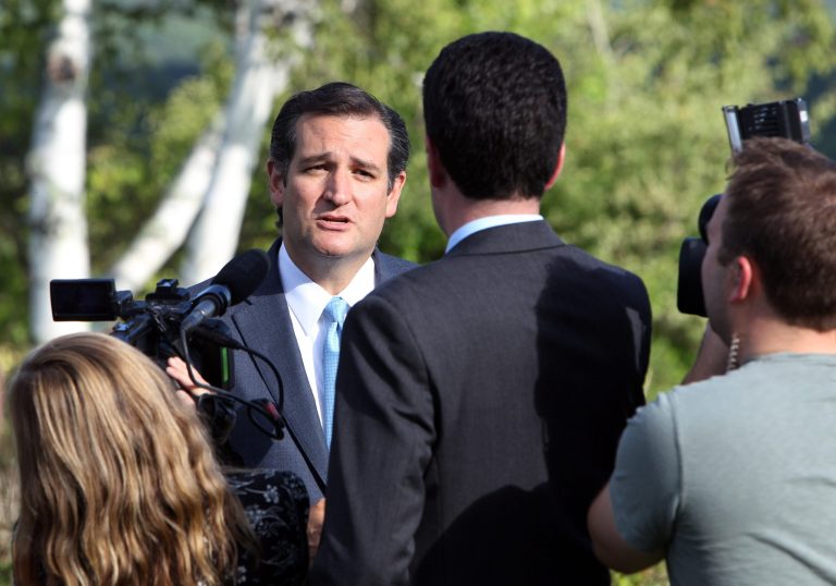Sen. Ted Cruz, R-Texas, appeared to reject President Obamaâs impending missile strike on Syria Monday. (AP/Jim Cole)