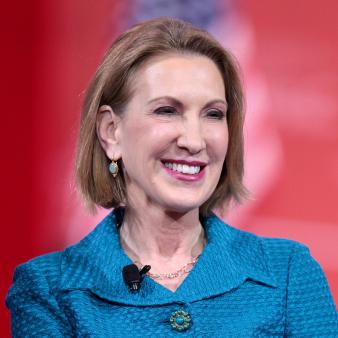 Did Carly Fiorina Leave Her Closing Statement on the Hotel Printer?