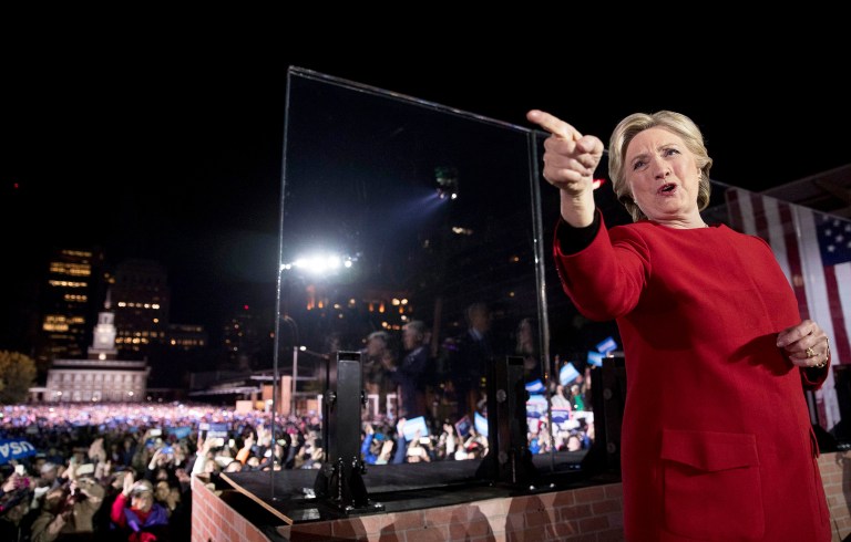 Hillary Clinton could have withstood Donald Trump's rural surge and won in Pennsylvania had her campaign hit the vote goals it set for Philadelphia and surrounding suburbs. That's according to Brian Fallon, Clinton's campaign secretary (AP Photo/Andrew Harnik)