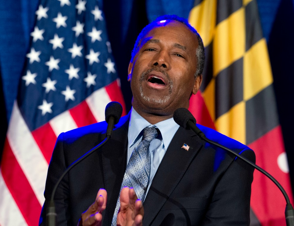Carson compares delegate rules to Jim Crow, questions Electoral College