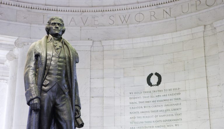 The Left was always going to target statues of Washington and Jefferson