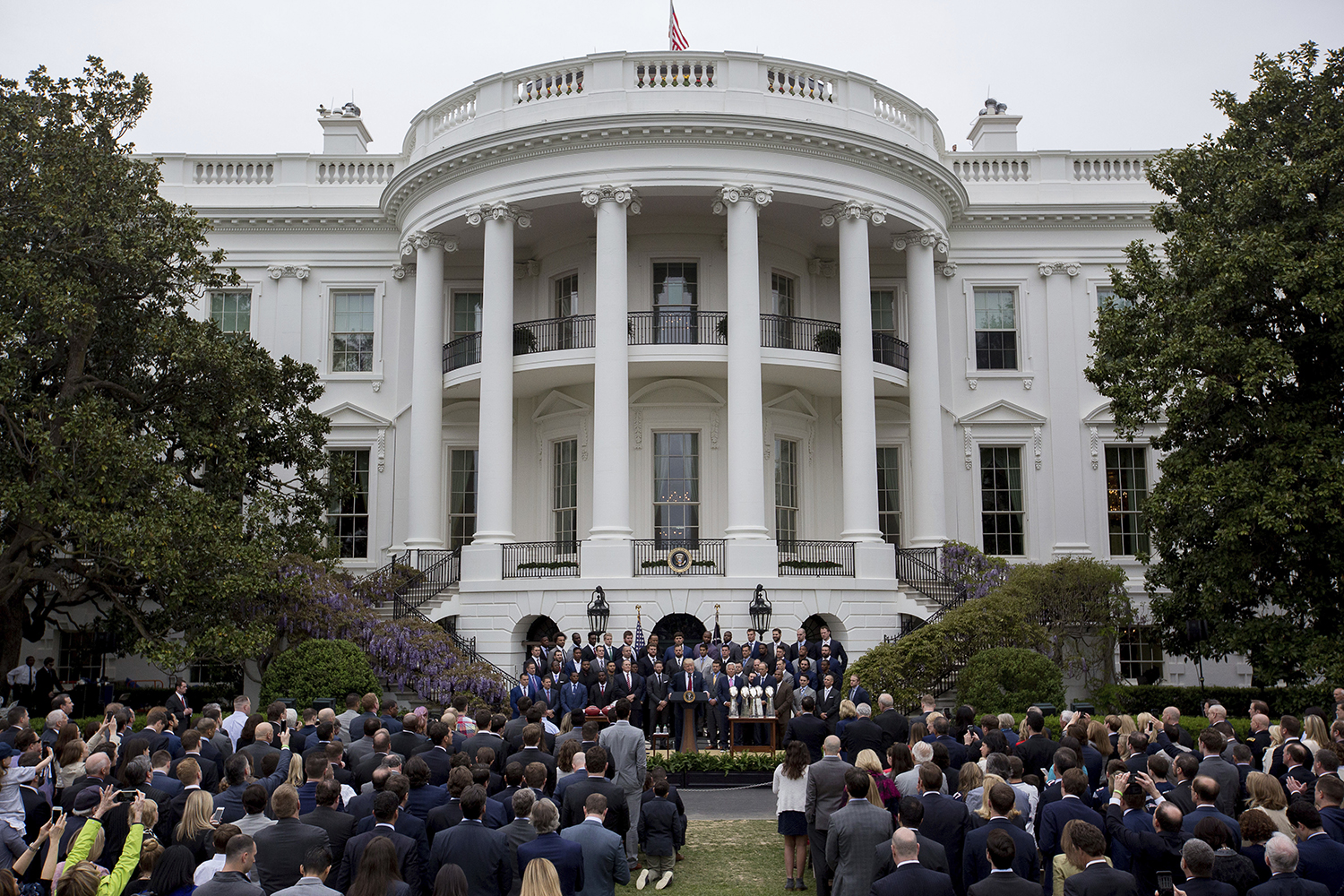 New England Patriots defend Trump following turnout criticism