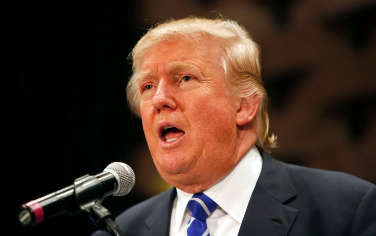 The Federal Election Commission is questioning $1.3 million in donations to President-elect Trump's campaign. (AP Photo/Mic Smith)