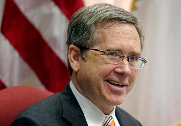 Sen. Mark Kirk R-Ill., will not attend the Republican National Convention this summer in July. (AP Photo/M. Spencer Green, File)