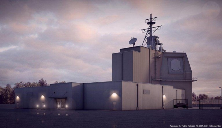 This picture displays part of the Aegis Ashore missile defense system in Romania. The Defense Department says that they tested the Aegis Ashore system in Hawaii on Wednesday, but a later report says that an interceptor missile failed to launch that day. (Photo courtesy of Navy.mil)