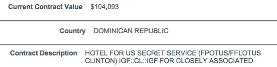 Clintons’ Caribbean Vacation Cost Taxpayers At Least $211K