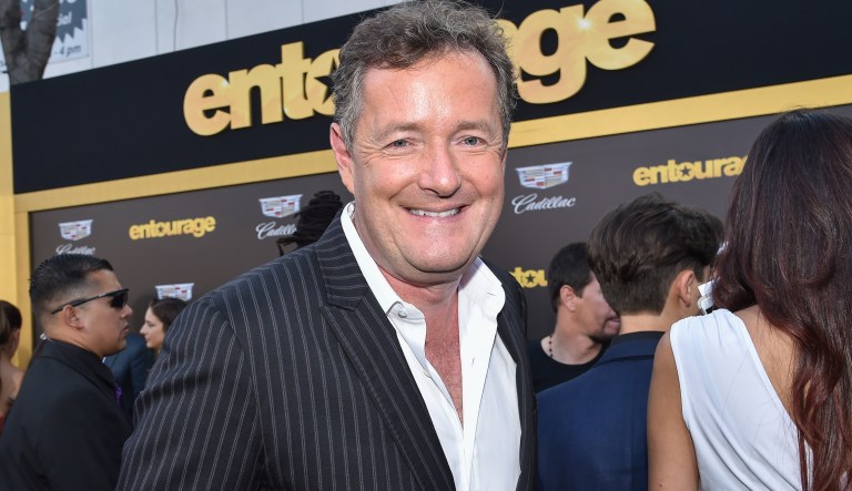 Piers Morgan seemed to realize that Trump's example offered star-making potential. (Photo by Rob Latour/Invision/AP)