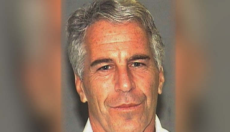 This July 27, 2006 arrest file photo made available by the Palm Beach Sheriff's Office, in Florida, shows Jeffrey Epstein.