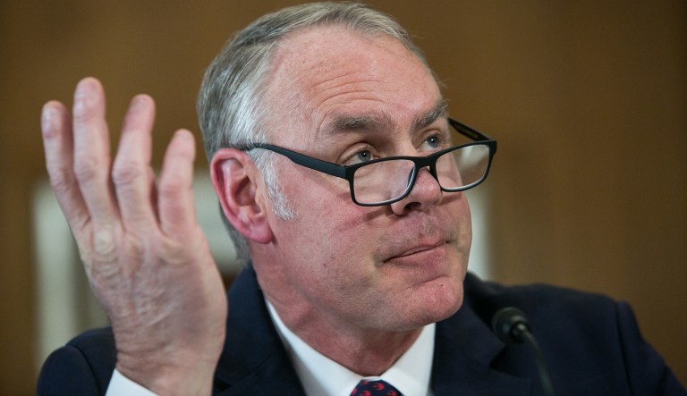 Ex-lobbyist who carries card to remind him of all his conflicts is favorite to replace Zinke