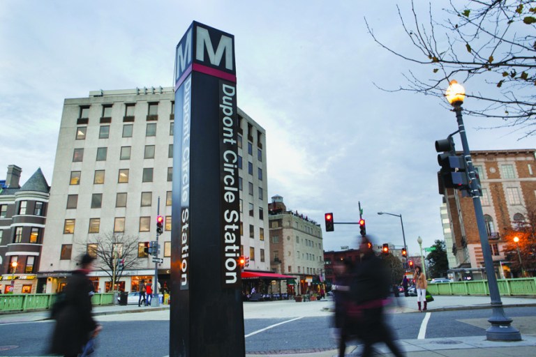 Dupont metro station, Washington D.C., Thursday, Dec 22, 2011
