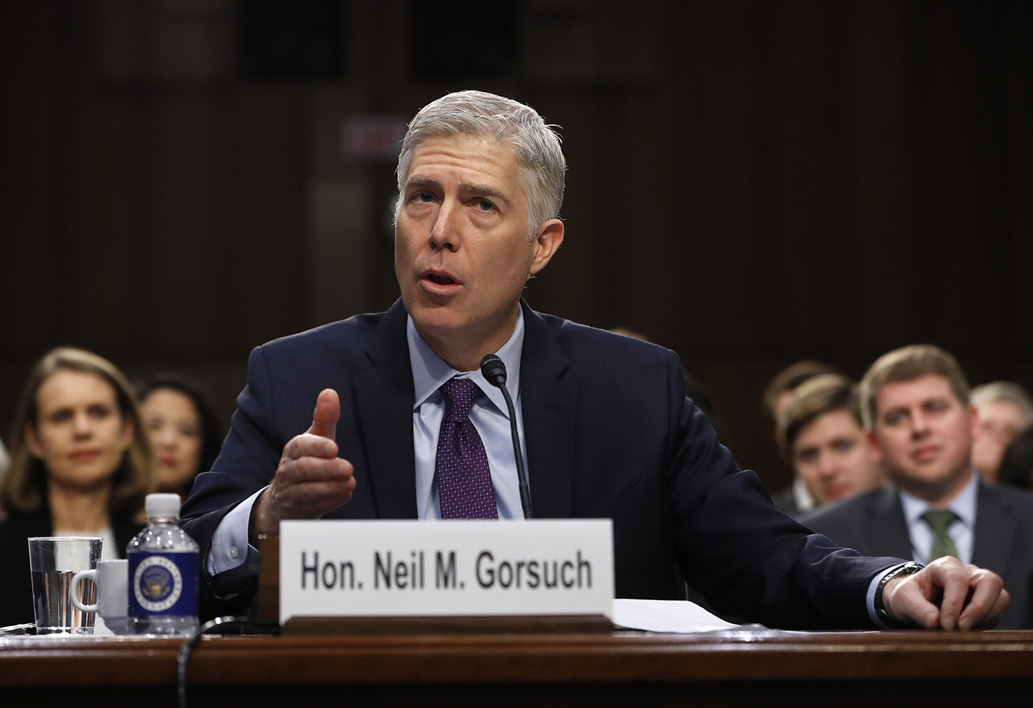 Gorsuch on whether he’ll buck Trump: ‘That’s a softball’
