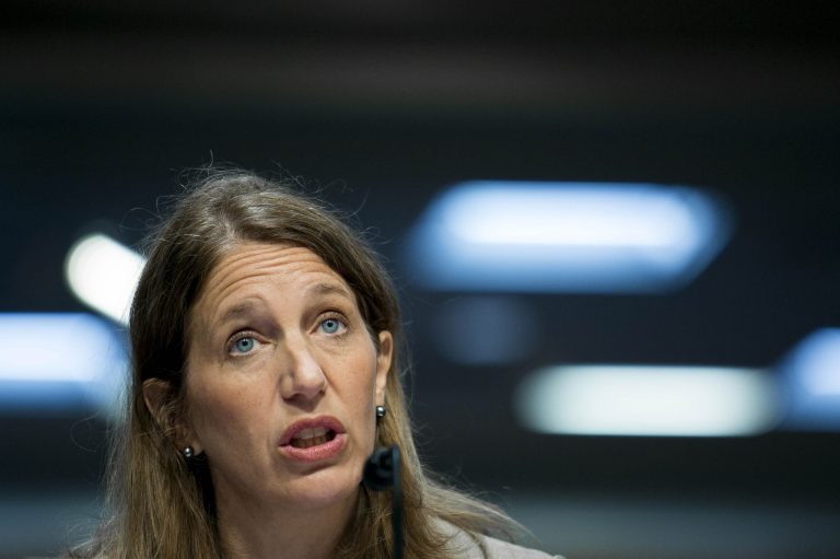 Health and Human Services Director Sylvia Mathews Burwell testifies on Capitol Hill, Thursday, April 23, 2015, before the Senate Appropriations Committee, on the proposed budget estimates and justification for the department. (Graeme Jennings/Examiner)