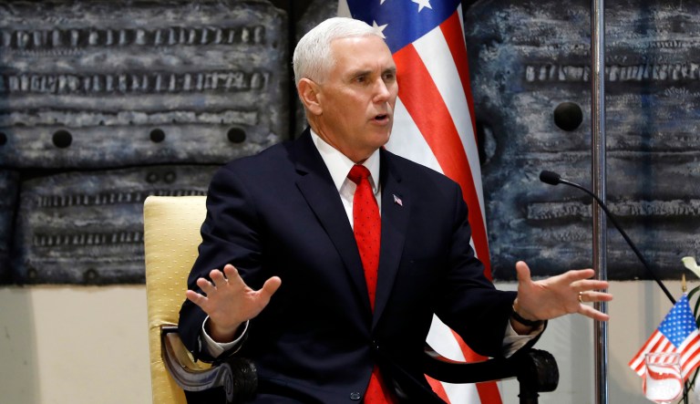 Vice President Mike Pence said, 