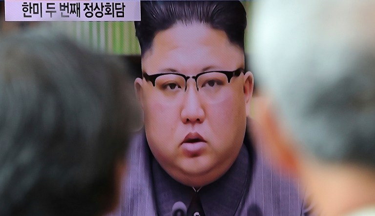 Such a mention, Rhodes implied, could spell destruction in the war of words between Kim and President Trump. (AP Photo/Ahn Young-joon)