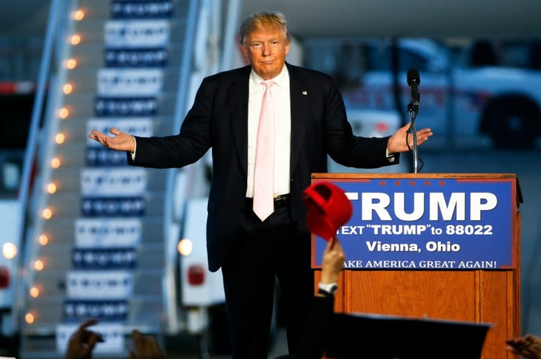 To put Donald Trump's numbers in perspective, Sen. John McCain, R-Ariz., had about $400 million in earned media for the whole of his 2008 presidential campaign, compared to the billionaire mogul's current earned press total of $2 billion. (AP Photo)